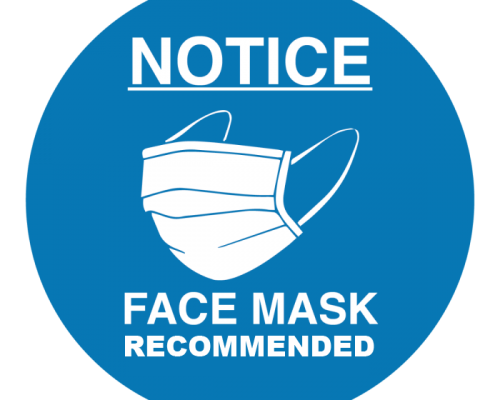 Face Masks Recommended in Store